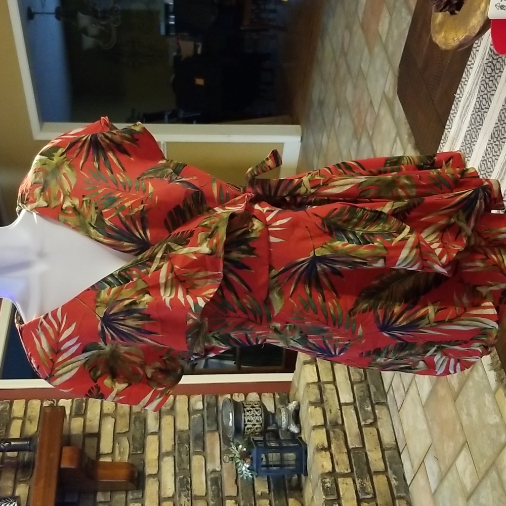 Sketchbook (boutique) wrap Romper with open back